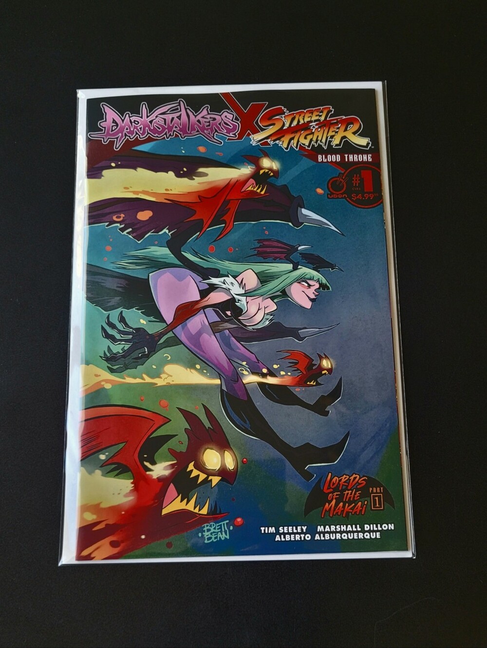 Darkstalkers X Street Fighter: Blood Throne #1